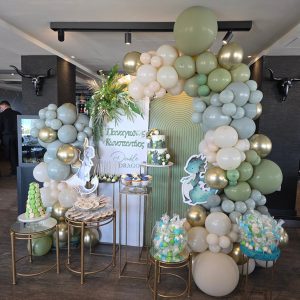 Dragon Theme Christening Decoration