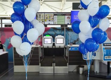 Aegean Crew Day Balloon Decorations